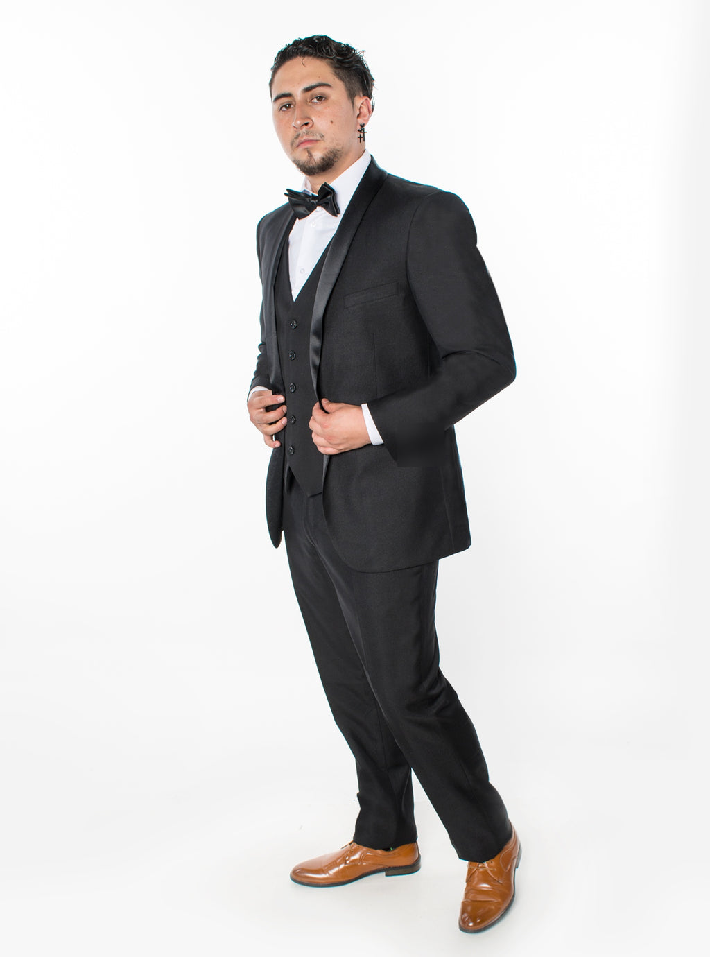 Black 3-Piece Slim Fit Tuxedo