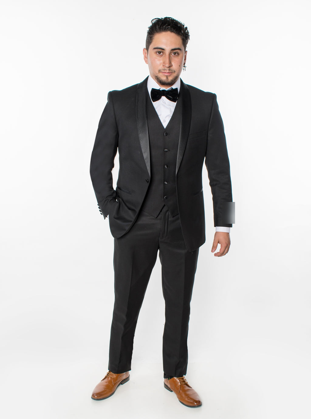 Black 3-Piece Slim Fit Tuxedo