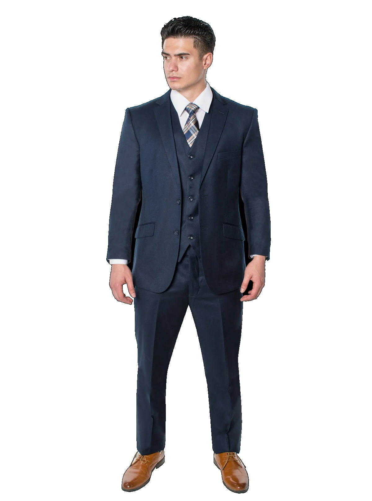 Classic Navy 3-Piece Slim Fit Suit