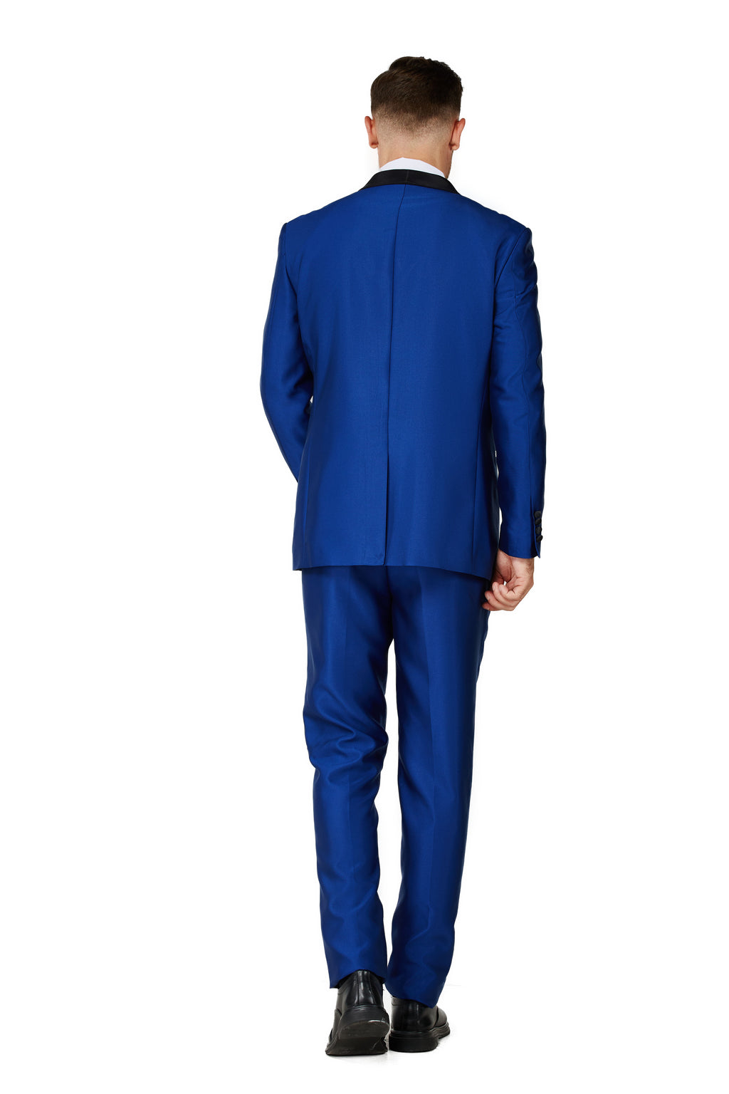 Royal Blue Tuxedo Side