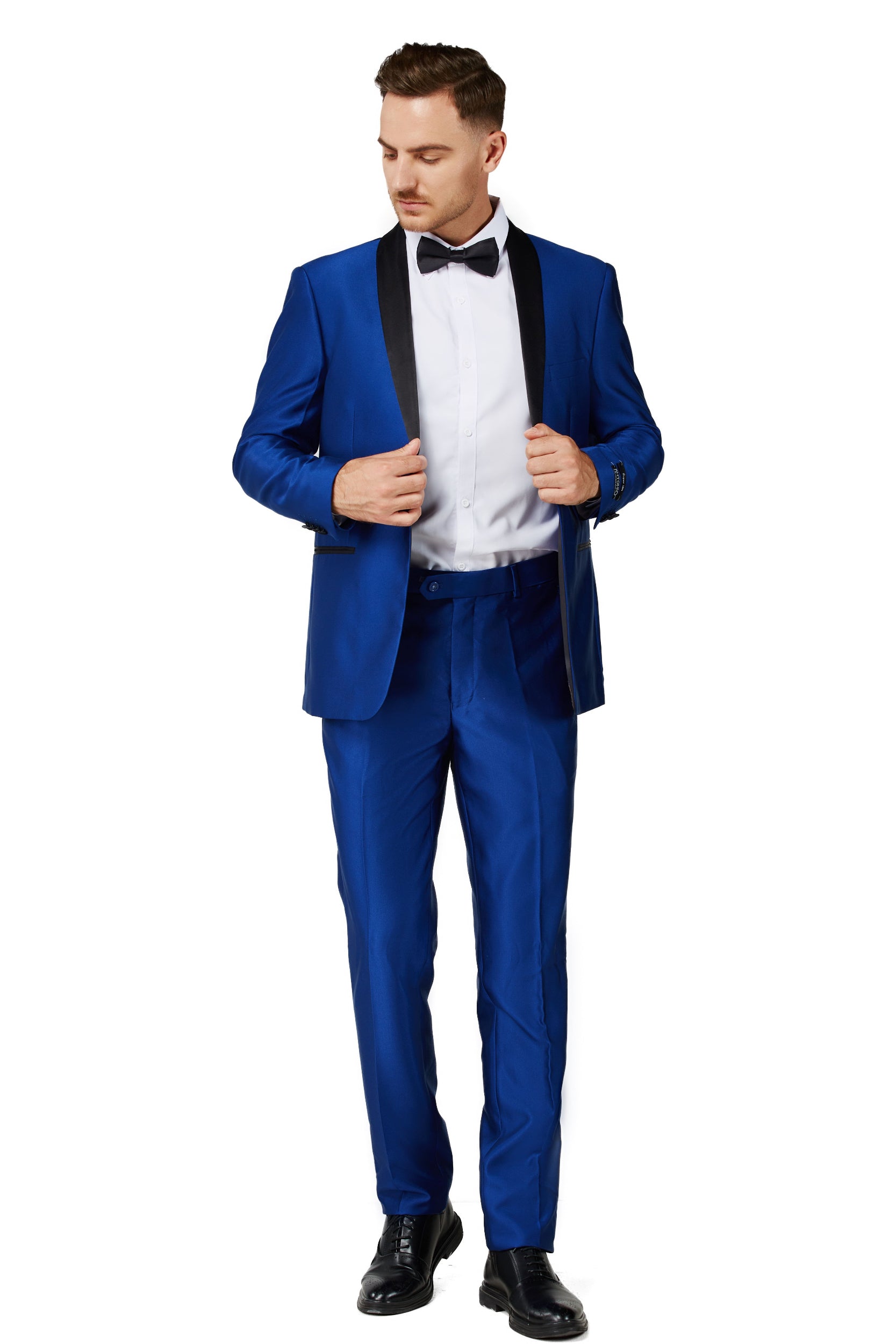 Royal Blue Tuxedo Front