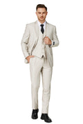 Beige Suit Front
